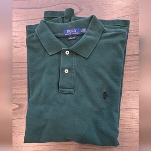 Ralph Lauren Men's Forest Green Polo Shirt